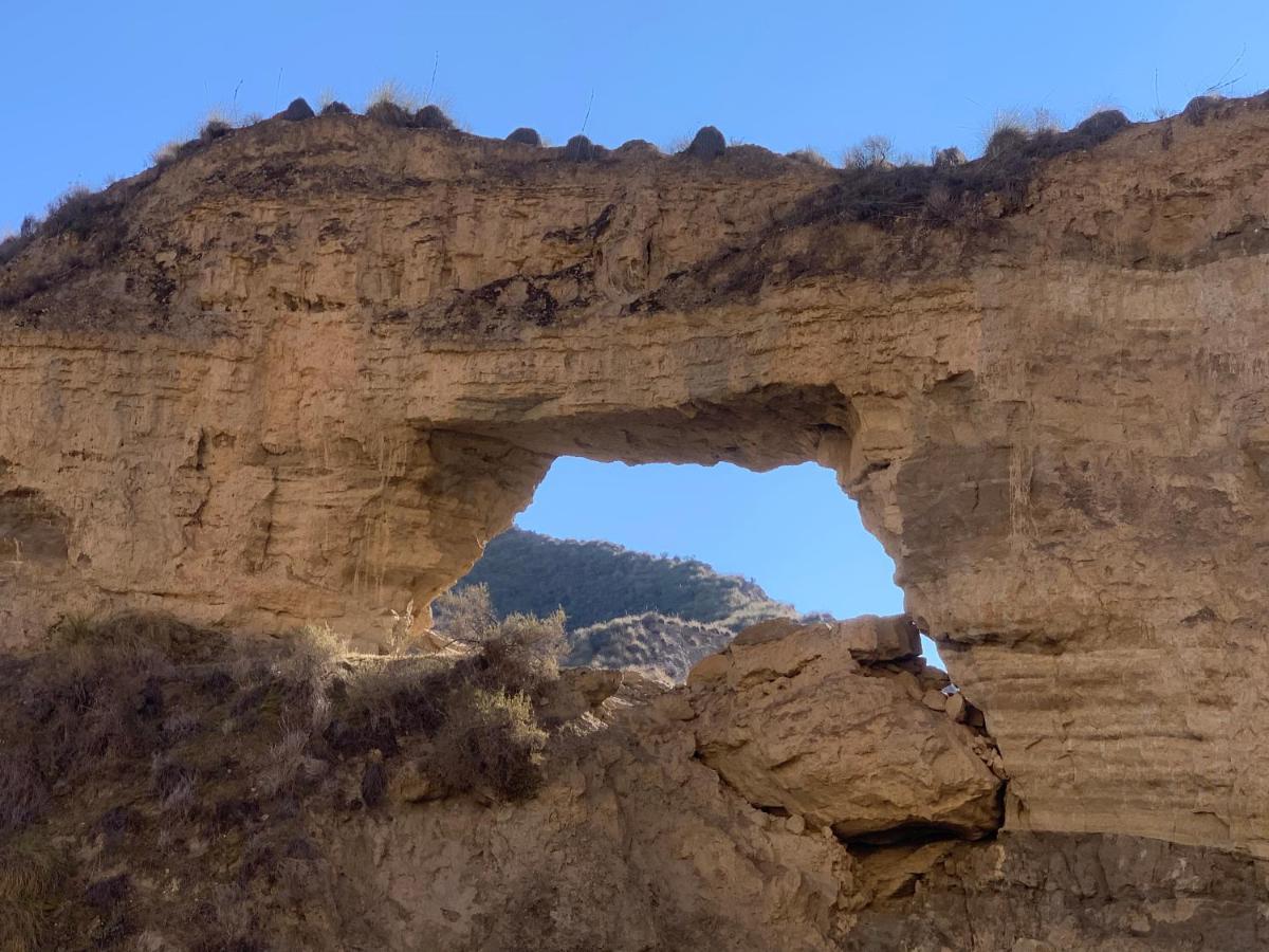 Cuevas El Torriblanco Vendégház Gorafe Kültér fotó